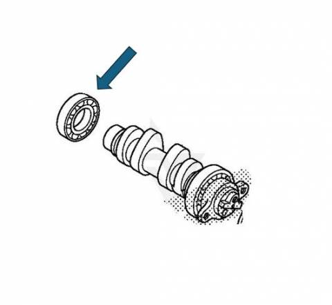 CRF150R'07-25 CAMSHAFT BEARING